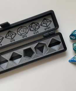 Alternative view of Black Dice Case