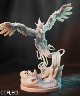 Alternative view of Legendary Ice Bird - Kaijumon