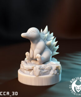 Alternative view of Volcano Fire Mammal - Kaijumon