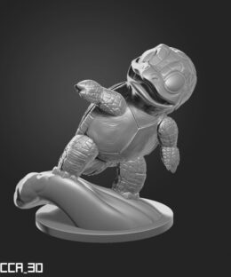 Alternative view of Water Turtle - Kaijumon