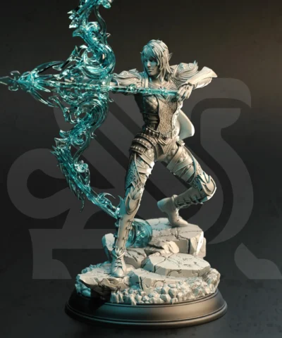 Alternative view of Eldiara - Brinilmin’s Archer -  DM-Stash
