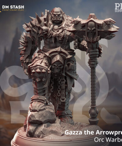 Gazza the Arrowproof - Orc Warboss DM-Stash