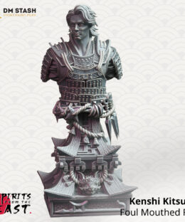 Kenshi Kitsune - Foul Mouthed Fox Bust - DM-Stash
