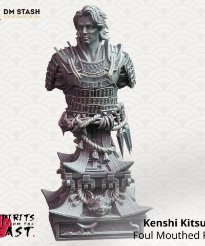 Kenshi Kitsune - Foul Mouthed Fox Bust - DM-Stash