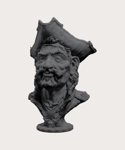 Salty McCreedy Bust - Ben Dansie