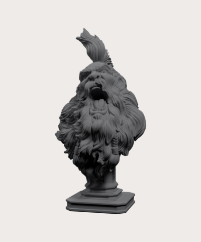 The Bearded Yell Bust - Ben Dansie