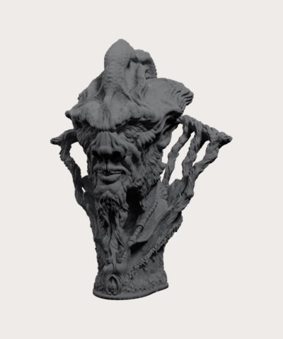Niellgaroth the Wise Bust - Ben Dansie