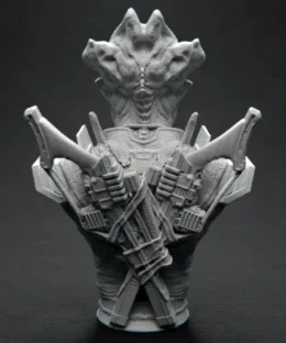 Alternative view of Nyahrr Thritoni Bust - Ben Dansie