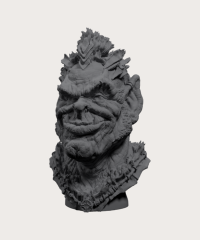 Orc Chief Nakhbruh Bust - Ben Dansie