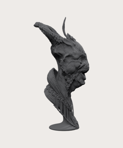 Alternative view of Talumihl - Master of Festivities Bust - Ben Dansie