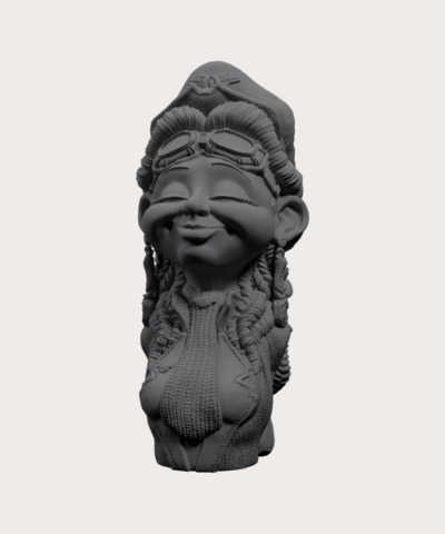 The Cheerful Pilot Bust - Ben Dansie