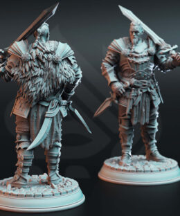 Alternative view of Akranak - Colossal Cleric of War - DM-Stash