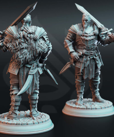 Alternative view of Akranak - Colossal Cleric of War - DM-Stash