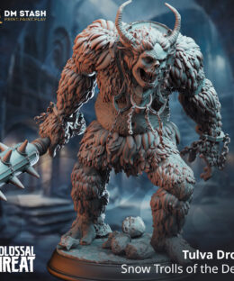 Trio of Tulva Snow Trolls - DM-Stash