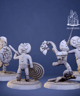 Gingerbread Gang - Raised From Resin