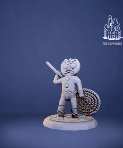 Alternative view of Gingerbread Gang - Raised From Resin