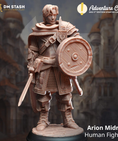 Arion Midrun - Human Fighter - DM-Stash