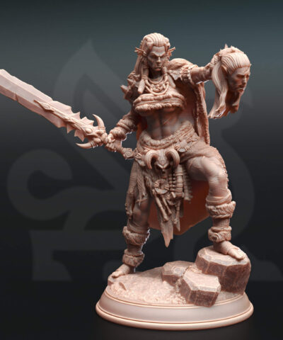 Alternative view of Brakaza - The Goblin Queen - DM-Stash