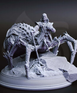 Alternative view of Duke Conrad Elstein - Drider Noble - DM-Stash