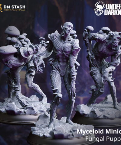 Myceloid Minions - Fungal Puppet Trio - DM-Stash