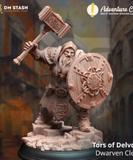 Tors of Delvdor - Dwarven Cleric - DM-Stash