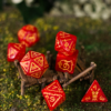 Boomer Dice Ruby & Gold
