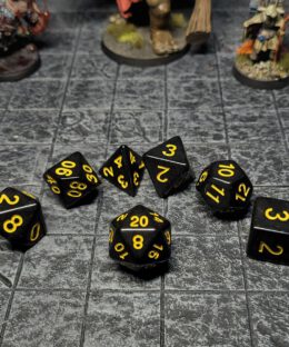 Black Honey Dice Set