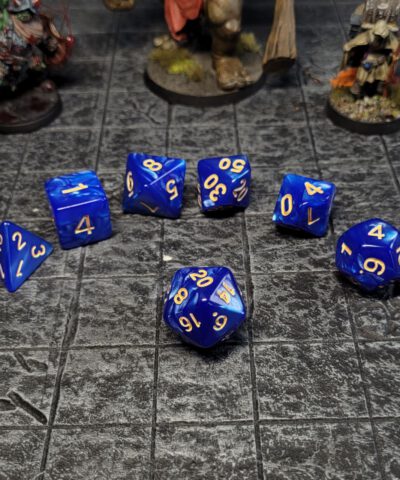 Bluey Blue Dice Set