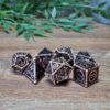 Copper Ancient Metal Dice