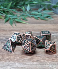 Ancient Copper Photosensitive Enamel Metal dice