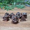 Copper Celtic Metal Dice