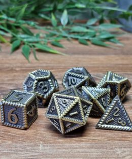 Bronze Celtic Metal Dice