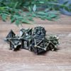Bronze Deathtrap Metal Dice