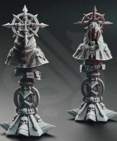 Amelie saffron maiden cleric bust - DM-Stash - Image 3