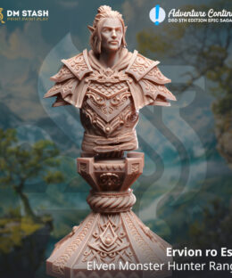 ervion-ro-estel-elven-monster-hunter-ranger-bust
