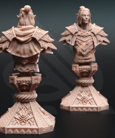 Ervion ro estel elven monster hunter ranger bust - DM-Stash - Image 3