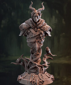 garyck-of-cinta-mar-infernal-forest-guardian-bust