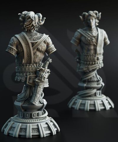 Heron of Dronai bust - DM-Stash - Image 3