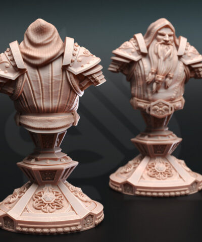Tors of delvdor dwarven cleric bust - DM-Stash - Image 3