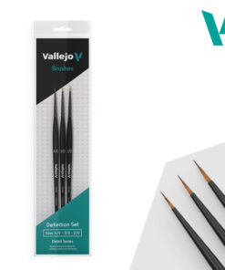 Vallejo kwasten Definition Set (3 Pcs.)