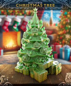 Christmas Tree Dice Tower