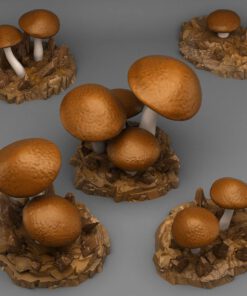 Giant Desert Mushrooms