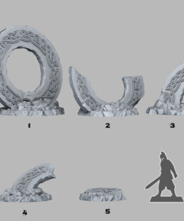 Alternative view of Magic dwarf ruins