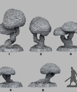 Alternative view of Majestic enchanted trees