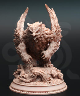 Alternative view of Northern Masked Owlbear