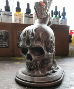 Alternative view of Airbrush standaard Skull