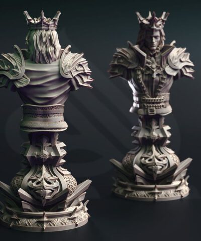Alternative view of Arthur Belfrie - Lord of the Coven BUST