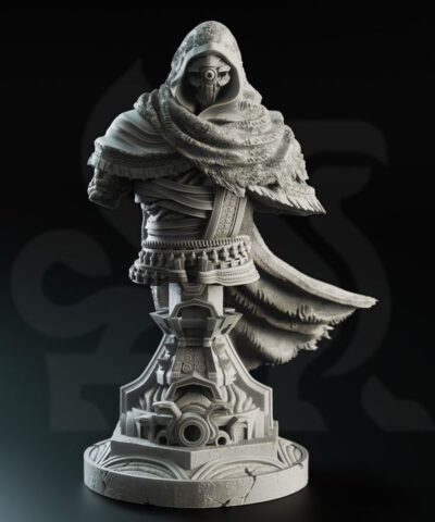Alternative view of Big Iron - Soulforged Gunslinger Bust