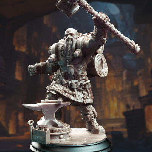 Lochren Ishtrak Hammerfist - Dwarven Blacksmith