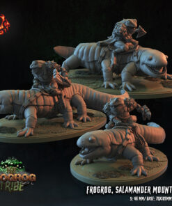 Frogrog salamander mount 2